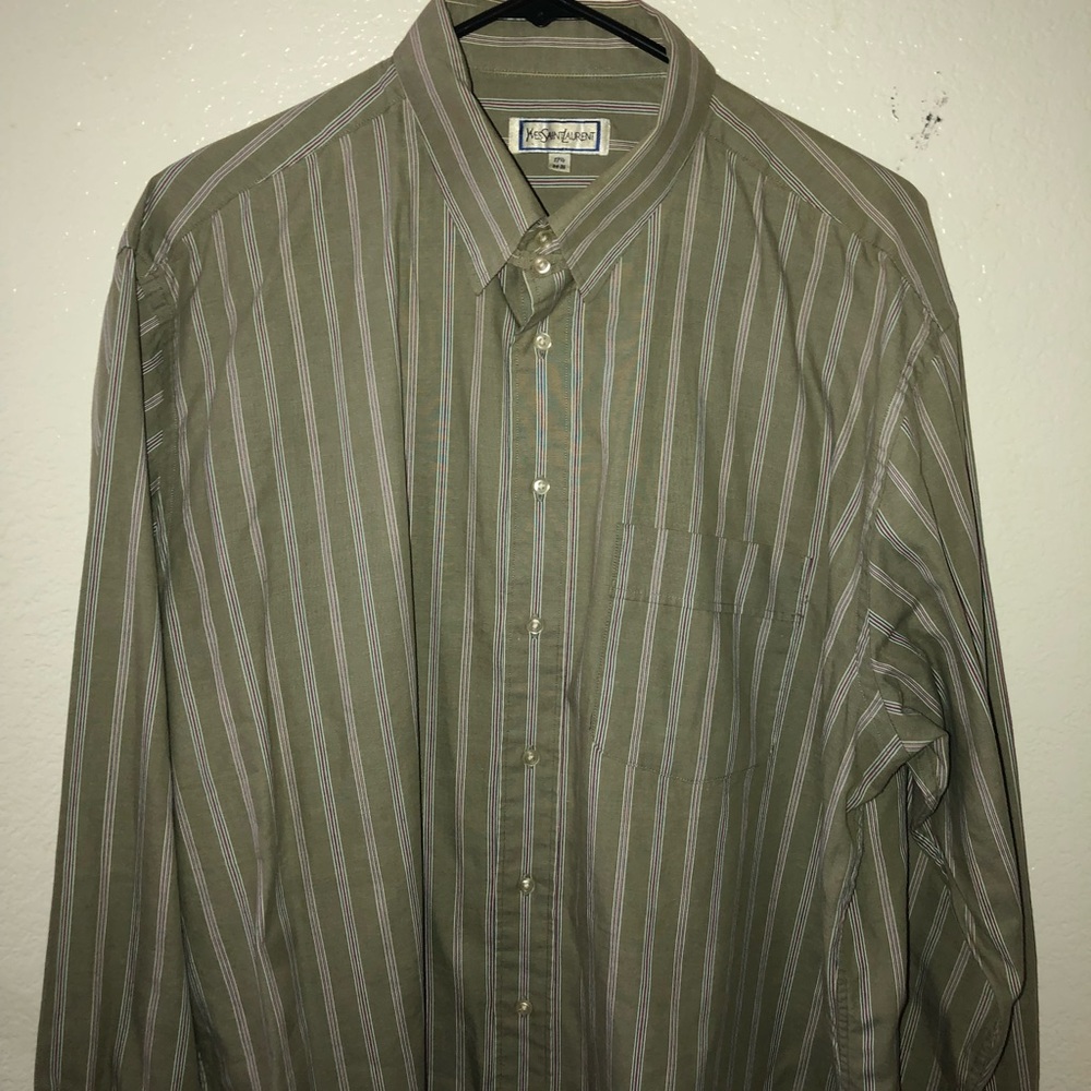 Yves Saint Laurent Men’s Button Down Shirt